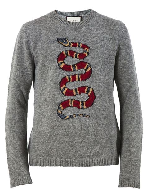 modesens gucci snake sweater.